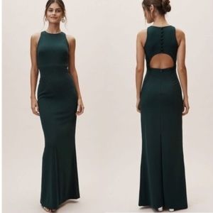 BHLDN Nira Dress - Emerald Green Size 6